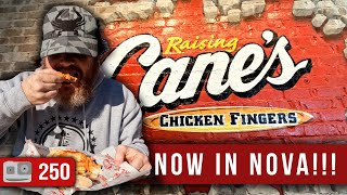 Raising Canes is NOW IN NOVA! | Best Chicken Fingers Have Arrived In Dulles! | ADV 250