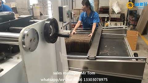automatic corrugated #partition assembler machine