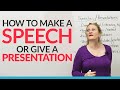 Presentation and Speech Tips Quiz