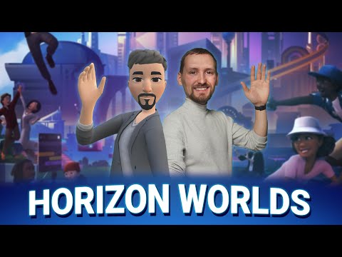 Обзор метавселенной Horizon Worlds! Создание миров, игры, кастомизация аватара