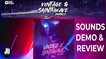 Vintage and Synthwave bundle by Black Octopus | Demo Review
