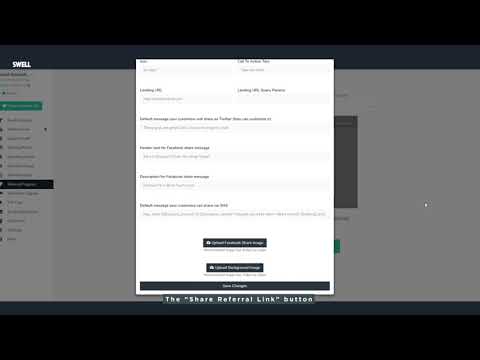 Referral Program Setup