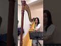 Can’t Help Falling in love, harp cover by Katrina Wong