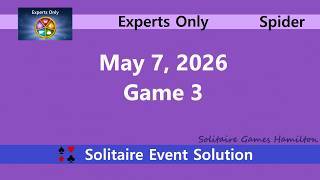 Experts Only Game #3 | May 7, 2026 Event | Spider screenshot 4