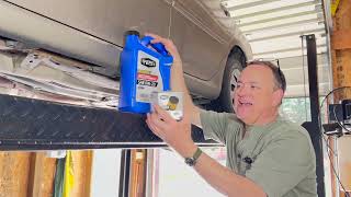 Changing The Oil in a 2009 Toyota Corolla and Reading a Code of P0420 /  Part 1