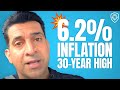Reaction to Inflation Hitting a 30 Year High at 6.2%