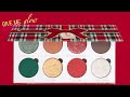 Christmas Morning Palette | GIVE ME GLOW A Rising Brand? | Full Swatches | 3 Minute Video