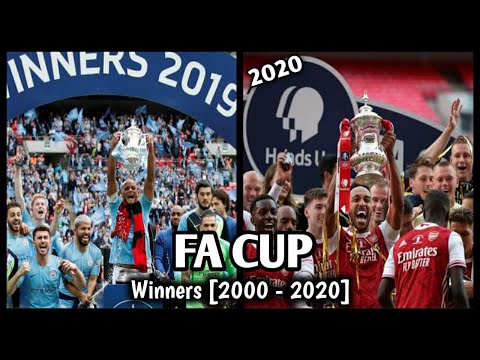 artowin99 x direkturtoto0209 - FA Cup Winners [2000 - 2020] - Juara Piala FA dari tahun ke tahun sejak 2000
