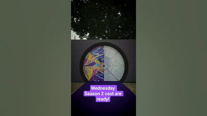 Wednesday Season 2 cast are ready🔥🎥