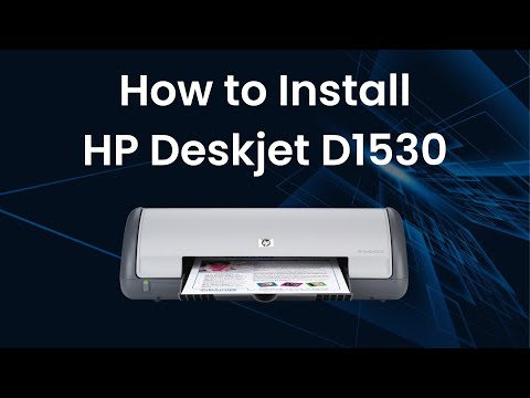 How to Install HP Deskjet D1530 Printer Driver on Windows 11, 10, 8, 8.1, 7