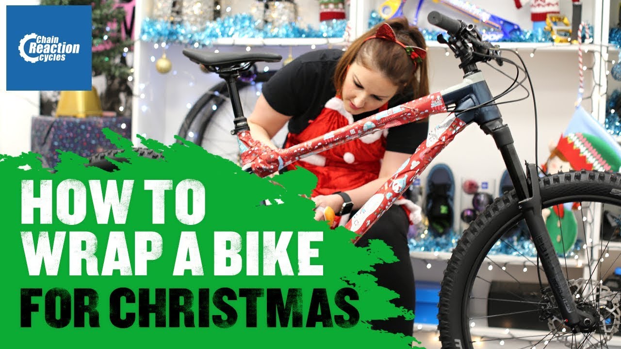 How To Gift Wrap A Bicycle