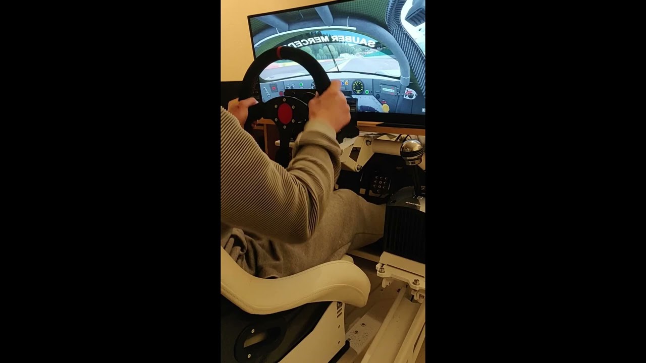 VRS DirectForce Pro @ 70% FFB be like... Lmao