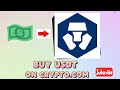 HOW TO EASILY BUY USDT ON CRYPTO.COM EXCHANGE - STEP BY STEP GUIDE (UPDATED)