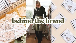 Making the Clover Pattern + Honest Business Chats | Behind the Brand #31
