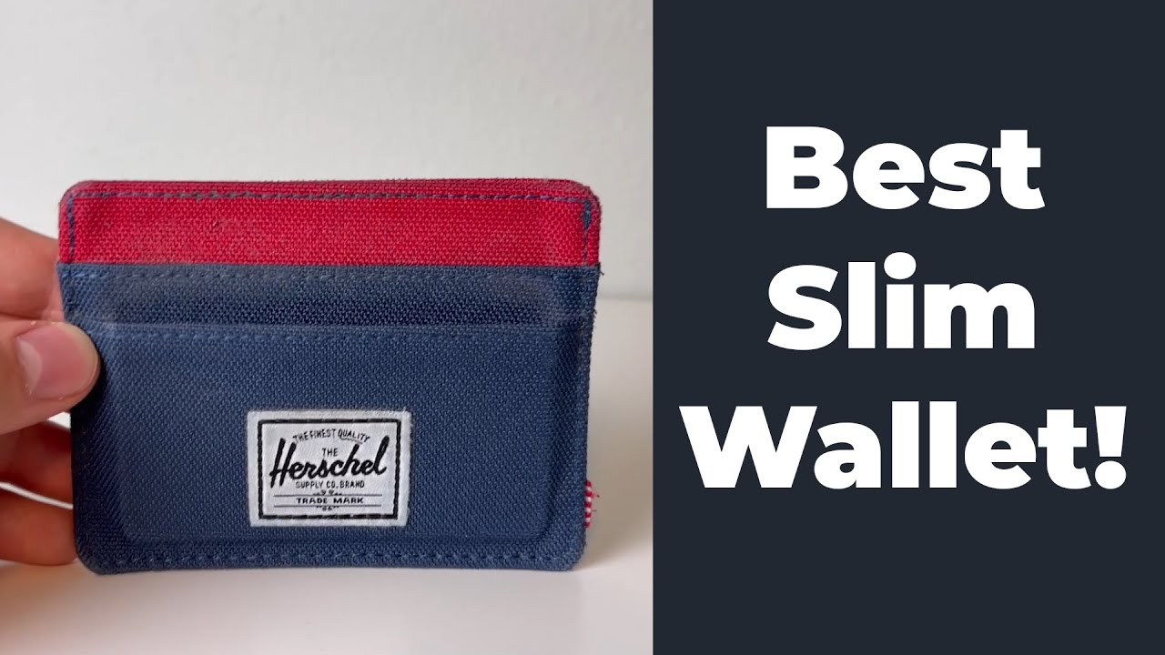 Best Slim Wallet | Herschel mens Charlie Rfid Card Case Wallet