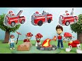 パウ・パトロールおもちゃ ３種類のマーシャルのファイヤートラックでレスキューごっこ！Paw Patrol Rescue Toys