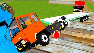 Upin dan ipin buat Jalan Macet Seharian , Jarjit Fizi Berulah bawa Lari Truk derek 🤣 Dunia Oyya