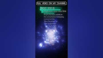 NGC 3918 nebula rendered in Blender #universe #3drender #space #nebula #blenderart #3dartist