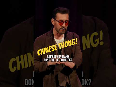 chinese t****ng comedy | max amini stand-up performance