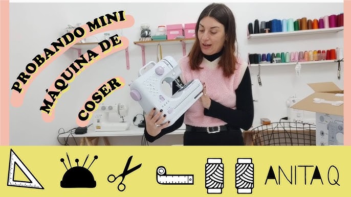 PROBANDO MINI MÁQUINA DE COSER ¿VALE LA PENA? Te doy mi OPINIÓN  #diyconmarlenecampos