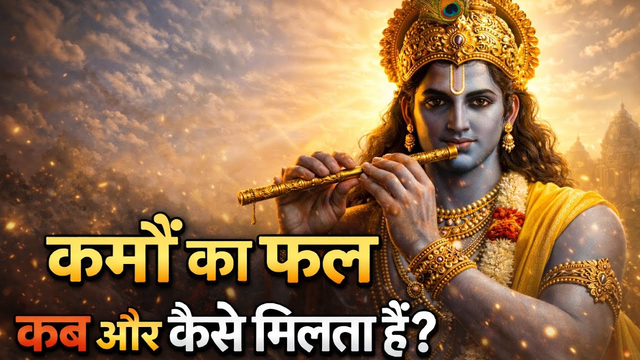 श्री कृष्ण बताते हैं – कर्मों का फल तुरंत क्यों नहीं मिलता?