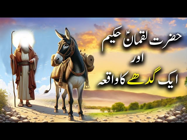 Hazrat Luqman Haqeem as aur Ek Gadhay Ka Waqiya | Islamic Stories | Islamic LifeCycle class=