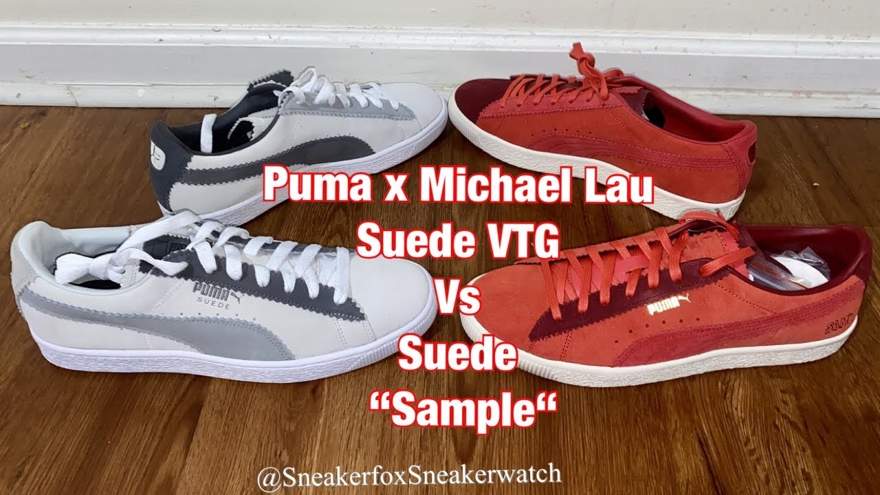 puma suede classic x michael lau