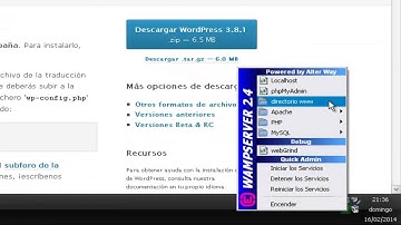 Tutorial instalación WordPress