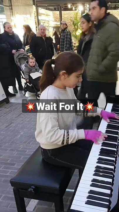 When They Know Coffin Dance! At The Public Piano - As Soon As The Tune Drops, People Stop To Listen.