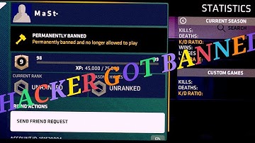 hacker got banned || Critical ops || BroThugger