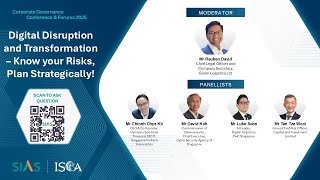 CGW2025 - Forum 2: Digital Disruption and Transformation – Know your Risks, Plan Strategically!