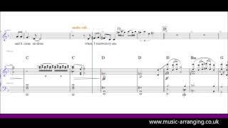 It Was A Very Good Year (Sinatra) - Score