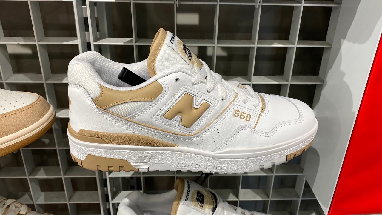 New balance ☆ BBW550BT White×Incense New Balance 550 (White/Incense) - Style Code: BBW550BT - YouTube