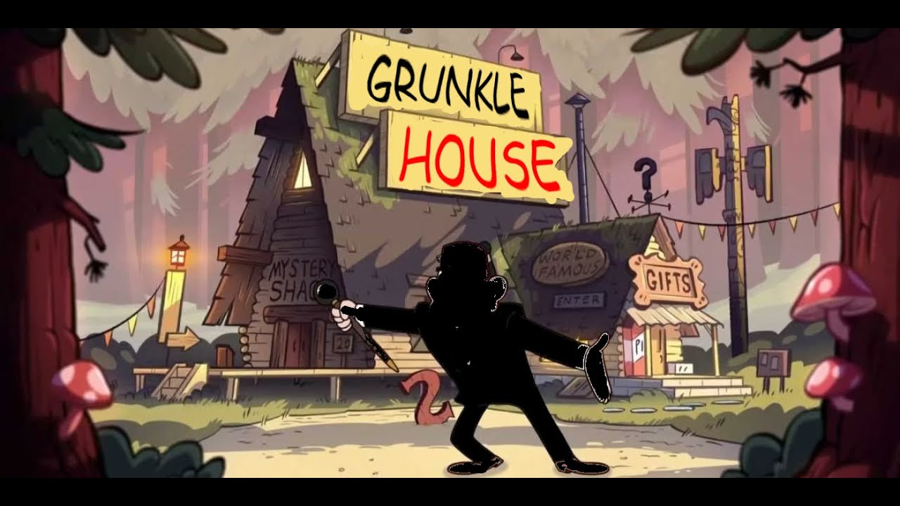 Grunkle Simpson Cartoon watch for free - Episode 1 What's inside the grunkle house?