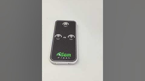 Adamfresh: Remote Control Battery Change Instructions