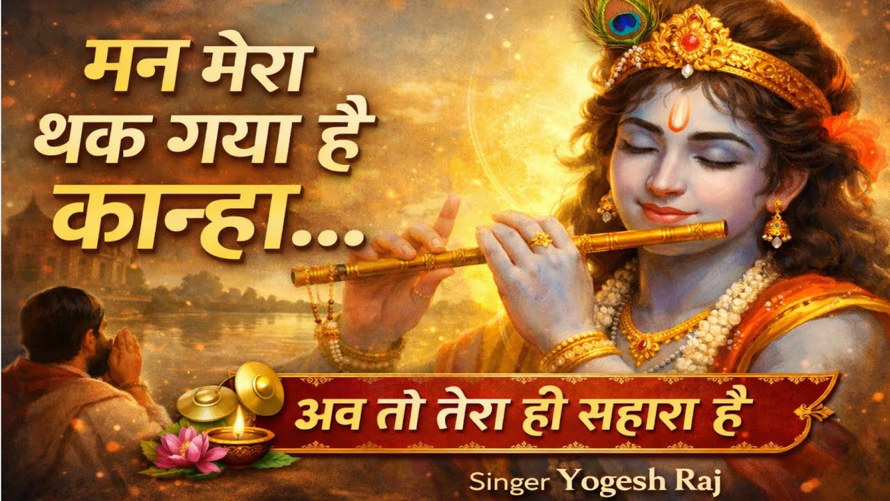 मन मेरा थक गया है कान्हा | Heart Touching Krishna Bhajan |Krishna Bhajan | ManMeraThakGayaHaiKanha |