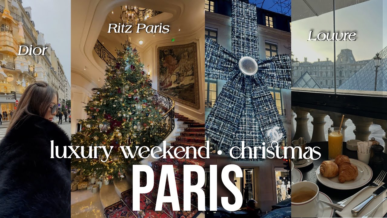 Самое популярное Рождество в Париже для Instagram: рождественская елка в Ritz, Dior, Лувр, Галере...