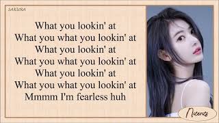 LE SSERAFIM (르세라핌) - FEARLESS Easy Lyrics