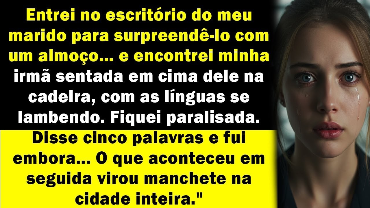 27 Flagrei minha irmã com meu marido no escritório… mas ninguém esperava o que eu faria depois