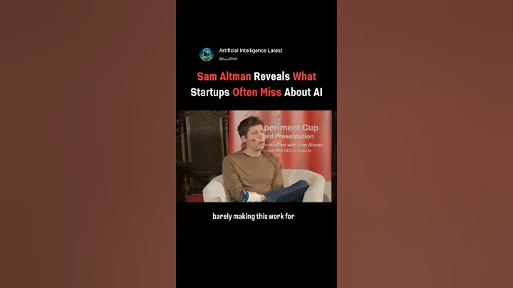 Sam Altman Reveals What Startups Often Miss About AI
