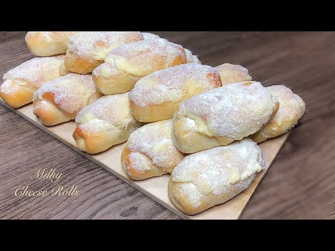 MILKY CHEESE ROLLS | Soft Cheese Rolls Recipe