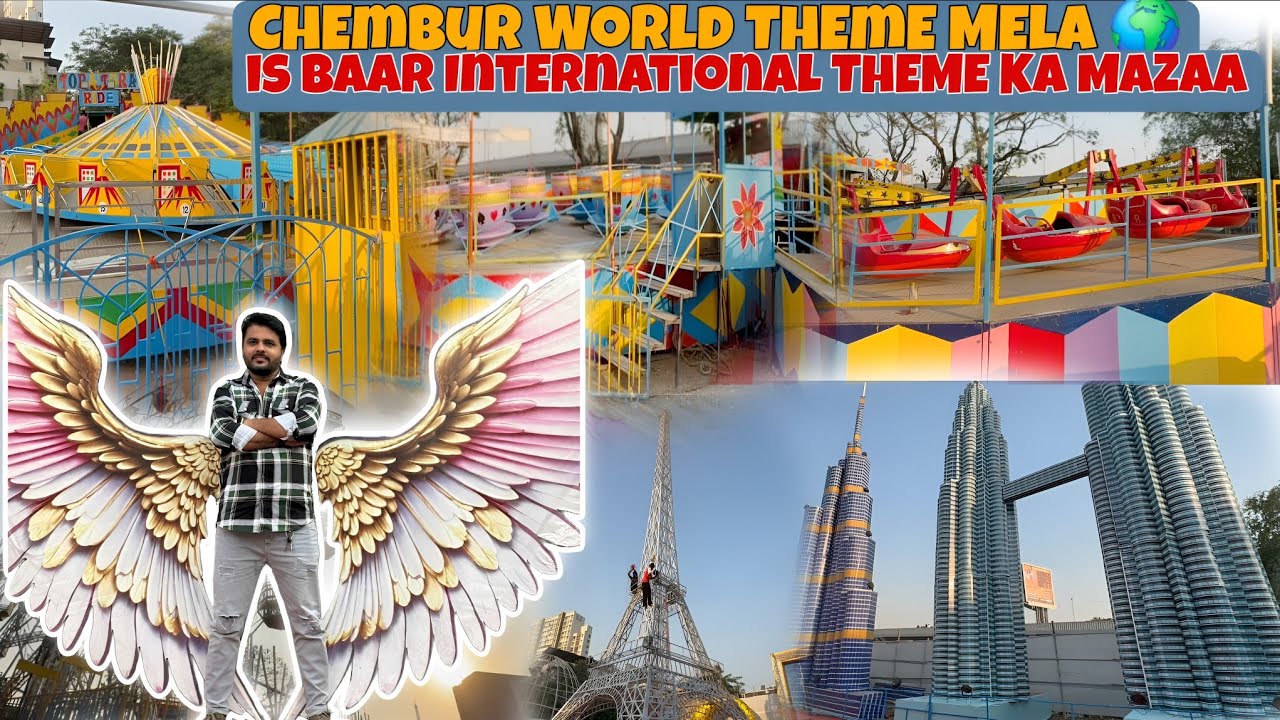 Chembur Mela Ki Preparation | Is Baar Global Theme Experience | Abki Baar New Ride Fun Vibes 