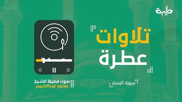 تلاوات عطرة | القارئ الشيخ محمد عبدالكريم | 11 رمضان