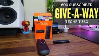 My 600 Subscriber Giveaway:  [ENDED] TWO Amazon FireTv Sticks with voice remote