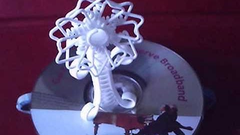 Spring Flower! 3D printed @shapeways