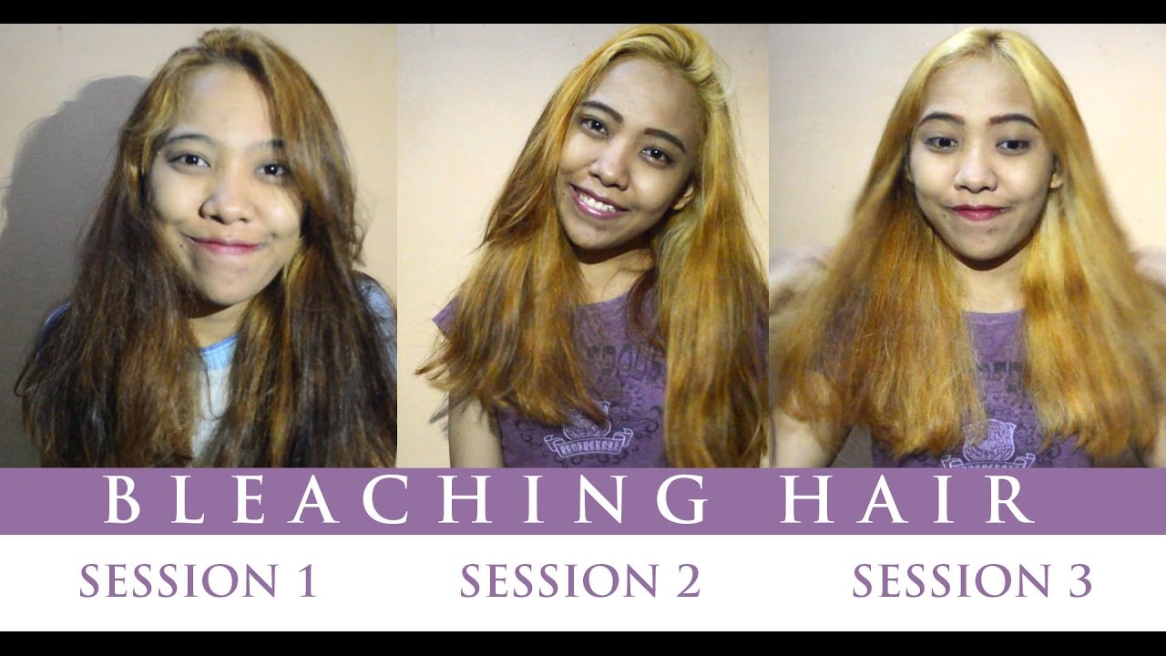 Cara Bleaching Rambut Sendiri Dirumah How To Bleaching Hair YouTube