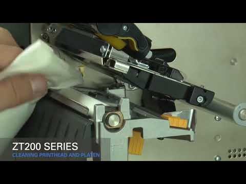 Zebra ZT210 Cleaning Printhead and Platen Roller