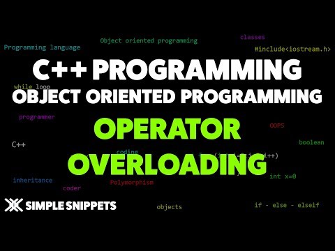 Видео: Жишээ нь C++ дээр операторын хэт ачаалал гэж юу вэ?
