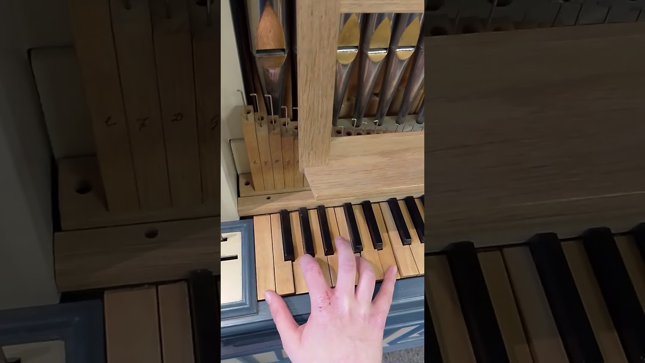 An 8ft Regal Stop on a Goetze and Gwynn Positive Organ 