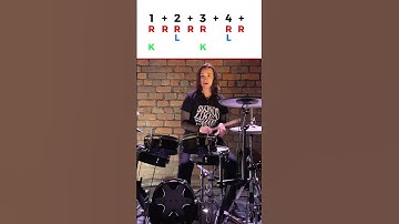 1/2 Time Grooves on Drums 🥁